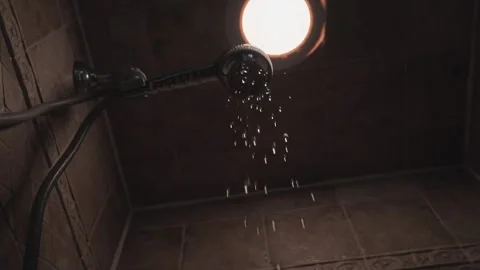 Shower Dropplets Stock Footage 295238911