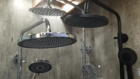 Shower Faucests Video stock 336245091