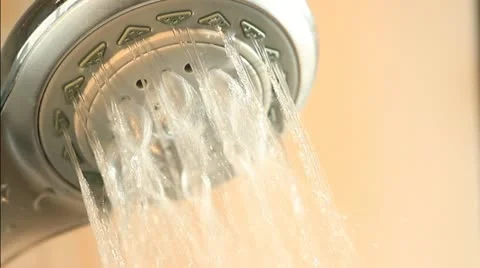 Shower. Stock Footage
