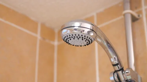 Shower head full stream Stock Footage 167574738
