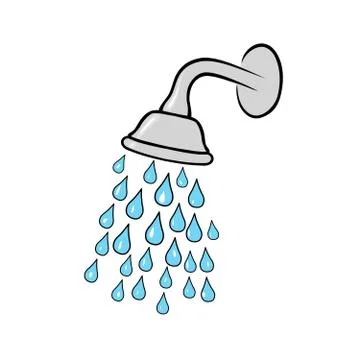 Shower head Stock Illustration