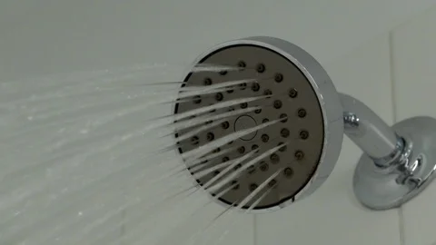 Shower Head Turned On And Turned Off Видео 99616644
