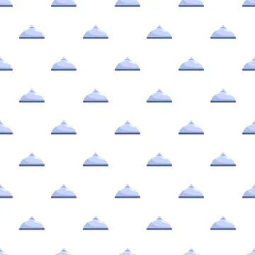 Shower heads forming seamless pattern for hygiene background Stock Illustration