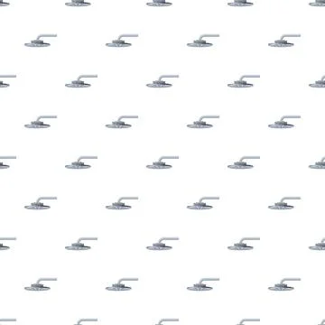 Shower heads pattern creating a seamless background design 스톡 일러스트