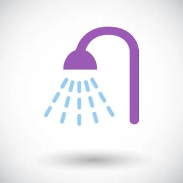 Shower icon Stock Illustration
