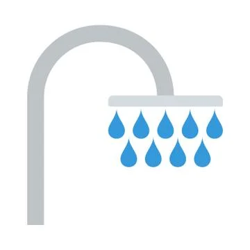 Shower Icon Stock Illustration