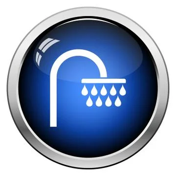 Shower Icon Stock Illustration