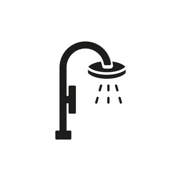Shower icon vector design templates simple and modern Stock Illustration