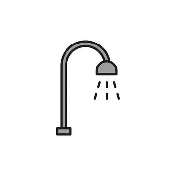 Shower icon vector design templates simple and modern Stock Illustration