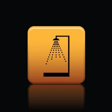 Shower icon web Stock Illustration