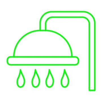 Shower 스톡 일러스트