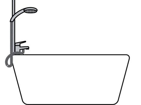 Shower 스톡 일러스트