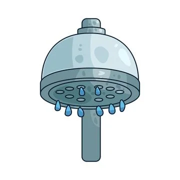 Shower illustration 스톡 일러스트