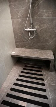 The shower modern Stock Photos