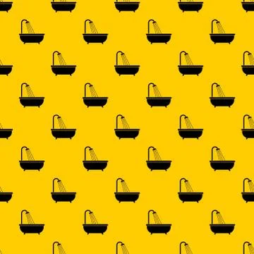 Shower pattern vector Stock Illustration