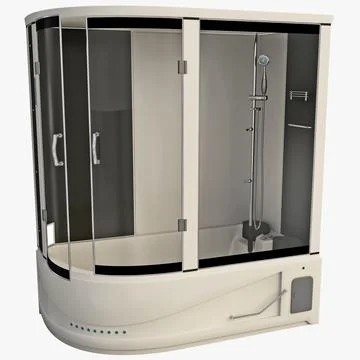Shower Room 3D Model