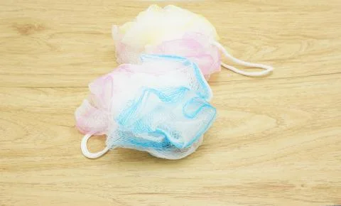 Shower scrubber Stock Photos