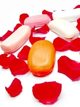 Shower set Foto stock