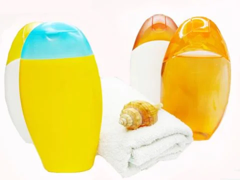 Shower set Stock Photos