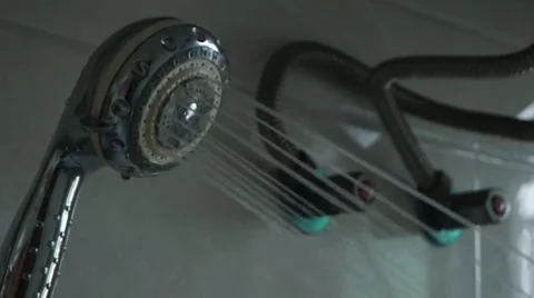 Shower shower bath Stock Footage 43561252