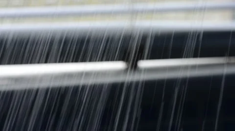 Shower stream closeup Stock Footage 7756648