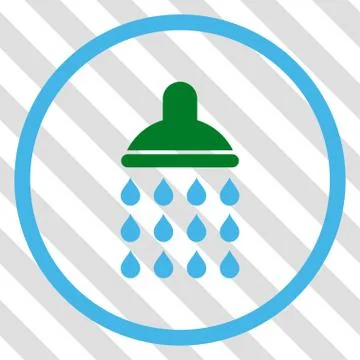 Shower Vector Icon Stock-Illustration