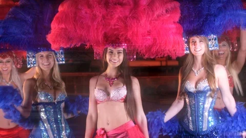 Showgirls Stock Footage 124619092
