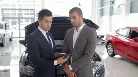 Showing the advantages of the car Stock Footage 55244393