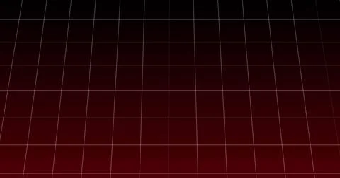 Showing angled grid in digital set with thin gray lines, lit joins, vanishing Stock Photos