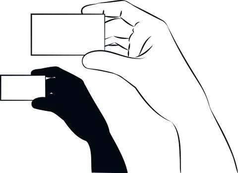 Showing card 스톡 일러스트