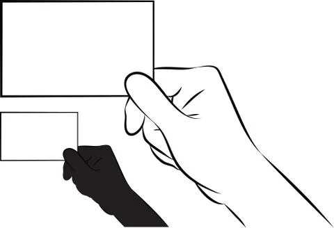 Showing card 스톡 일러스트