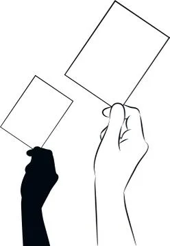 Showing card 스톡 일러스트