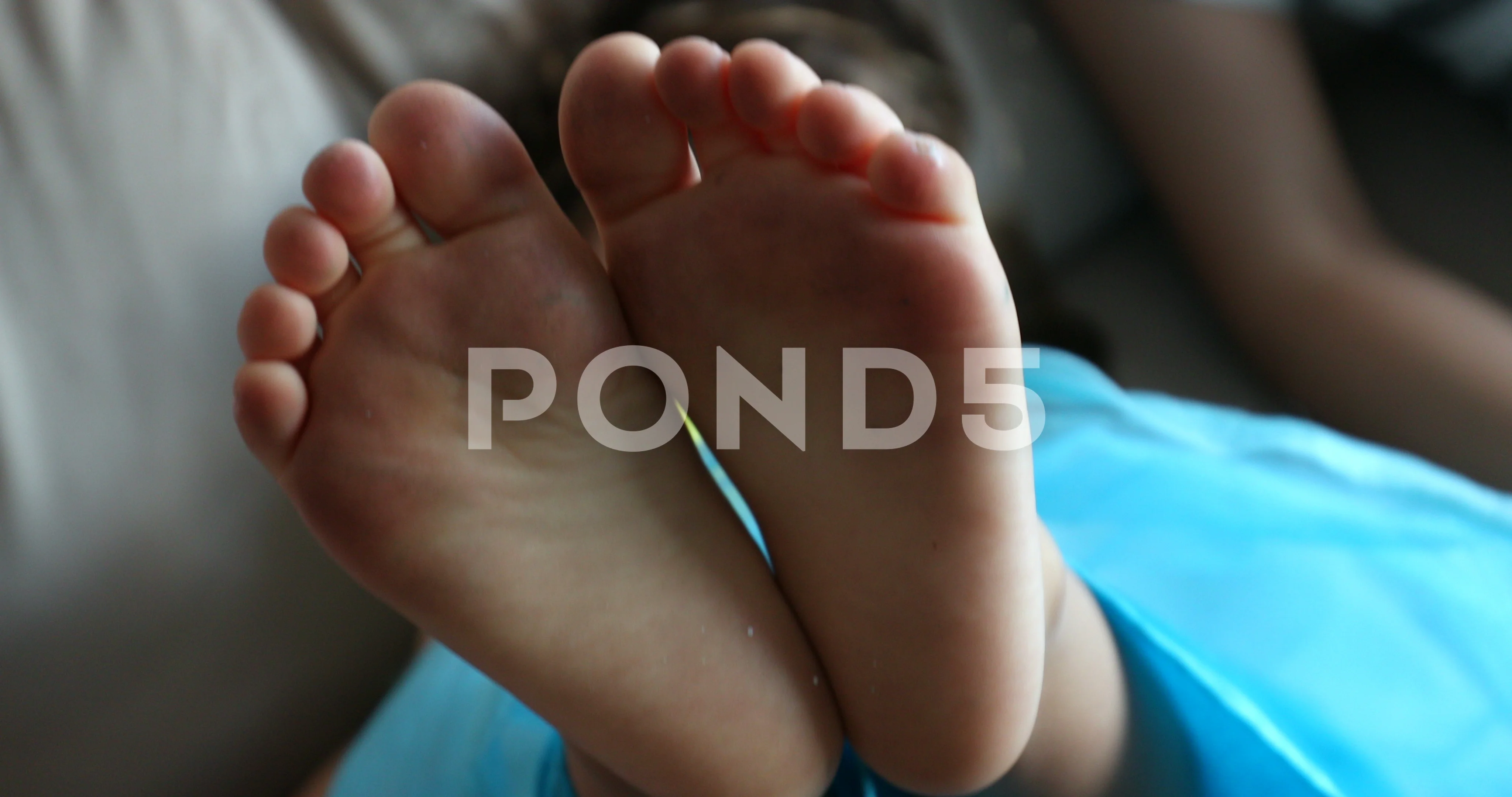 Wrinkled soles dirty Soles of