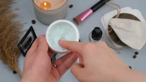 Showing hand cream Video stock 280223883