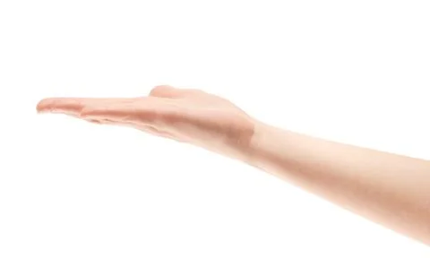 Showing hand Stock Photos
