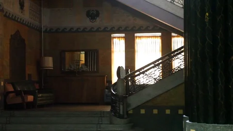 Showing The Inside of A Scottish Rite Masonic Temple Free Masons Stock Footage 121266357