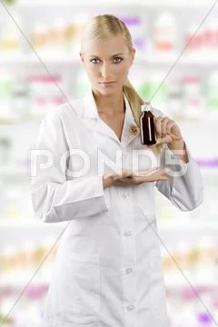 Showing medical product Stock Photos