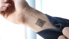 QR Code tattoo follow-up - tattoo post - Imgur