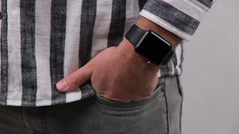 Showing smart watch Stock-Footage 260162241