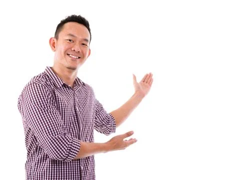 Showing something Stock Photos