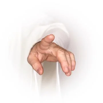Showing towards you Stock Illustration