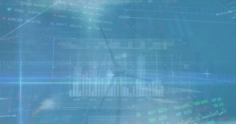 Showing translucent wireframe graph at 38 Illustrazione stock