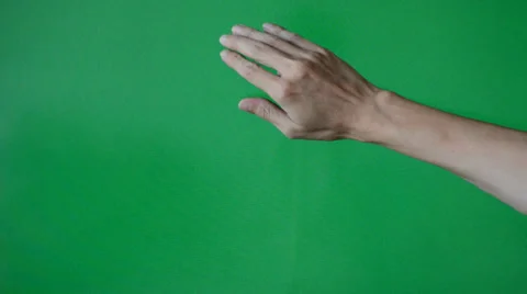Showing Uses of Computer Touchscreen on Green Screen Stock Footage 38032939