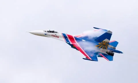 Shows demonstration flight Stock-Fotos