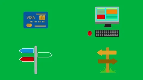 Shows first aid kit map whistle and rope Perfect for safety emergency Stock Footage 309641142