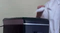 Shreader shredding paper HD Footage