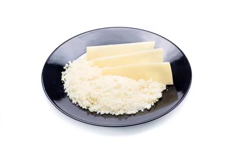 Shredded cheese Stock Photos
