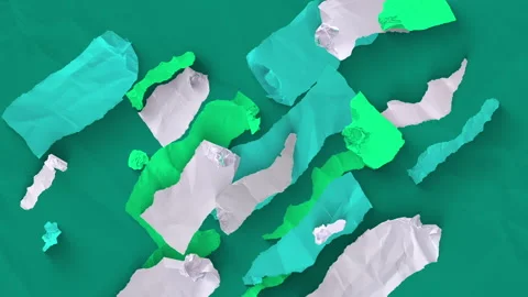 Shredded Paper Background 02 Stock Footage 293924760