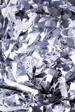 Shredded paper close up 스톡 사진