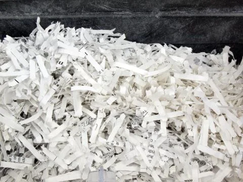 Shredded paper Stock Photos